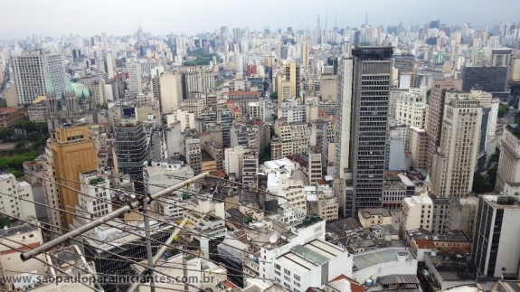 São Paulo vista do Edifício Banespa