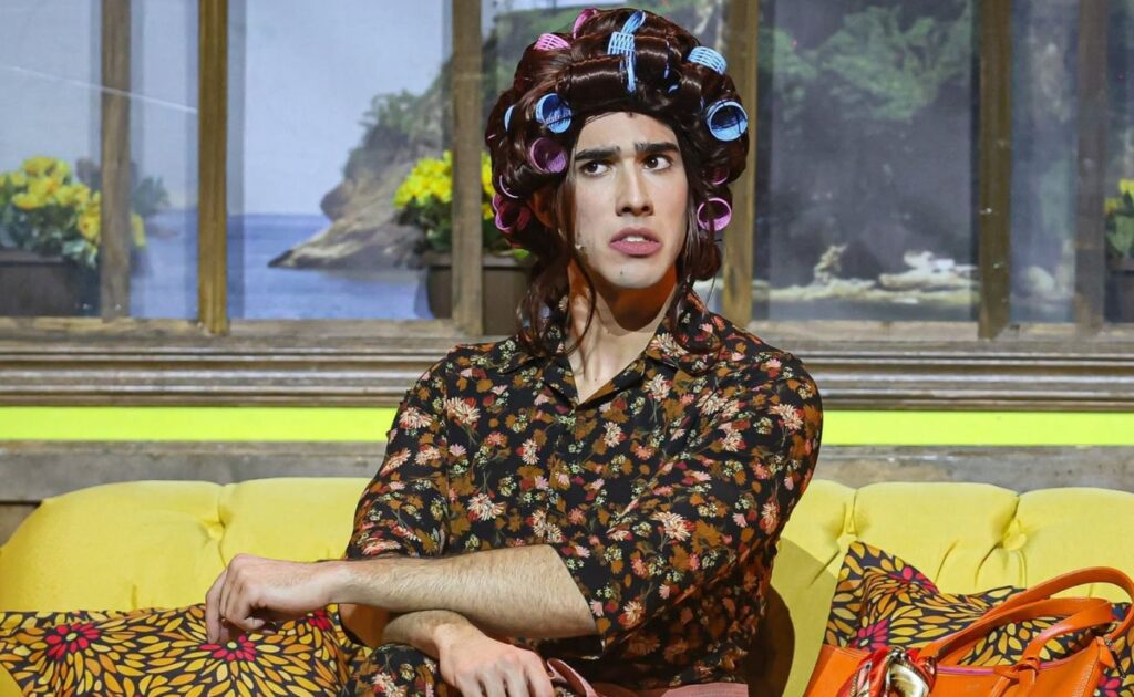 Cartaz do musical Meu Filho É Um Musical destacando Paulo Gustavo