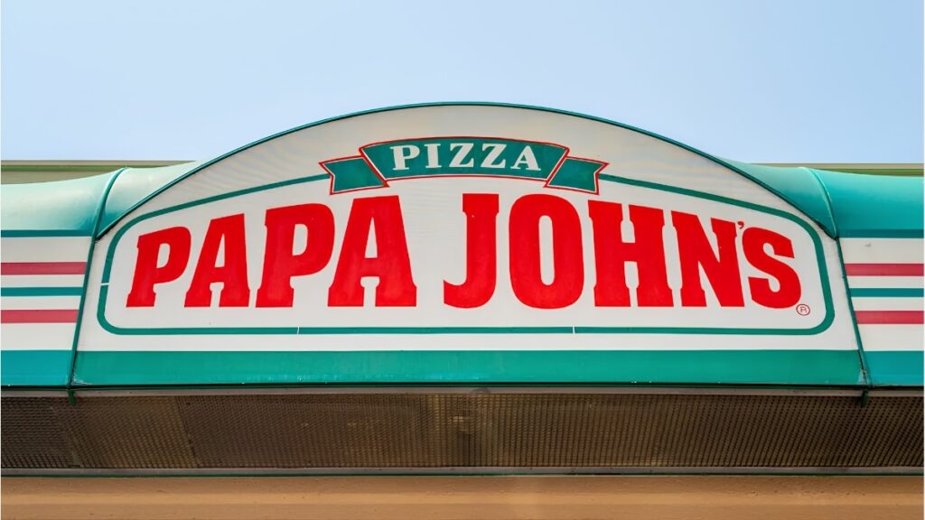Pizza da Papa Johns com ingredientes frescos e de qualidade