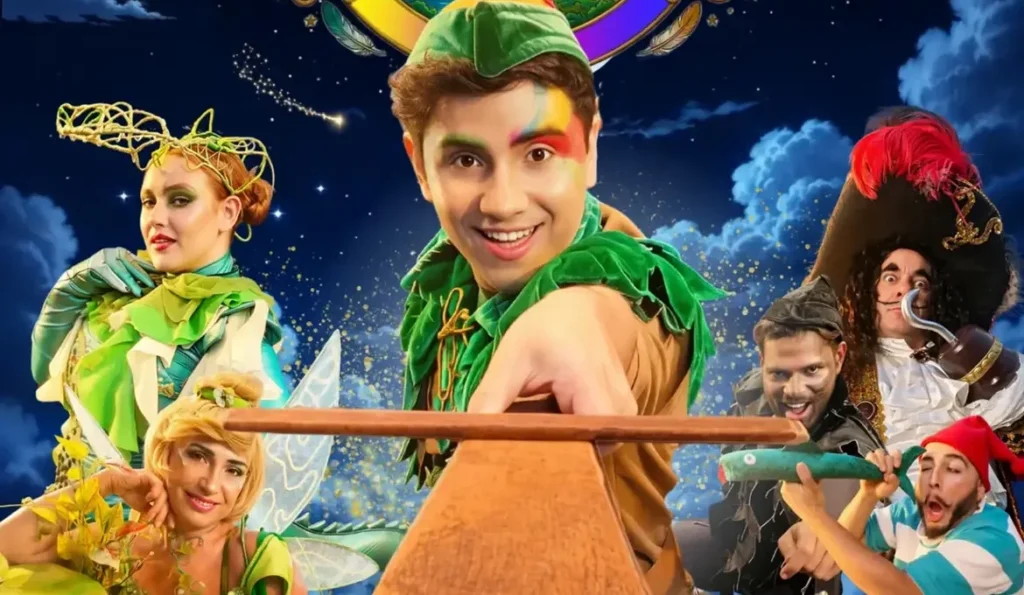 Histórias de Peter Pan no Ruth Escobar