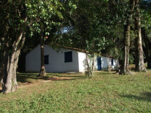 Fachada da Casa do Grito no Parque da Independência, São Paulo