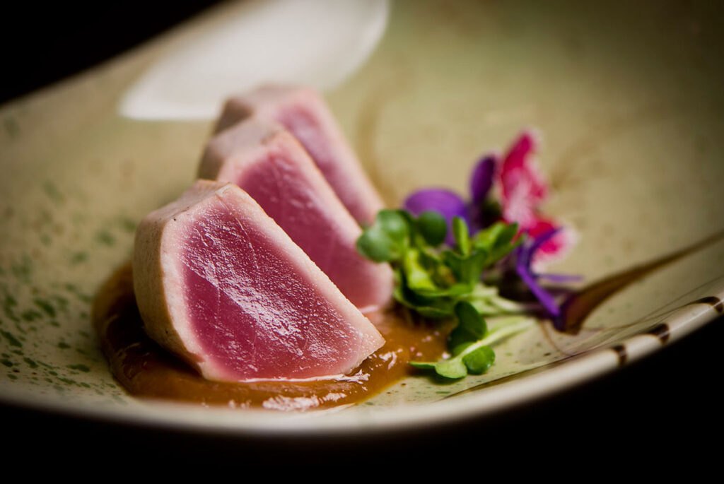 Prato sofisticado do Hutô Gastronomia Japonesa em São Paulo