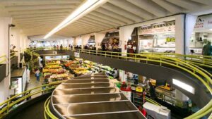 Mercado Municipal de Pinheiros na Zona Oeste de SP