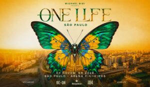 Michael Bibi se apresentando no evento ONE LIFE em São Paulo